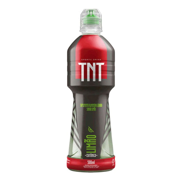 Diversos: TNT Limão 500ml - É um suplemento alimentar líquido sabor limão, que repõe nutrientes e sais minerais, fornecendo resistência para quem o consome. Ideal para consumir durante ou depois das atividades físicas. O isotônico TNT te dá a energia certa para você a
