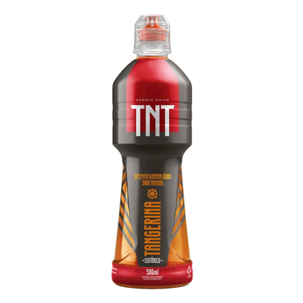 Diversos: TNT Tangerina 500ml - É um suplemento alimentar líquido sabor tangerina, que repõe nutrientes e sais minerais, fornecendo resistência para quem o consome. Ideal para consumir durante ou depois das atividades físicas. O isotônico TNT te dá a energia certa para vo