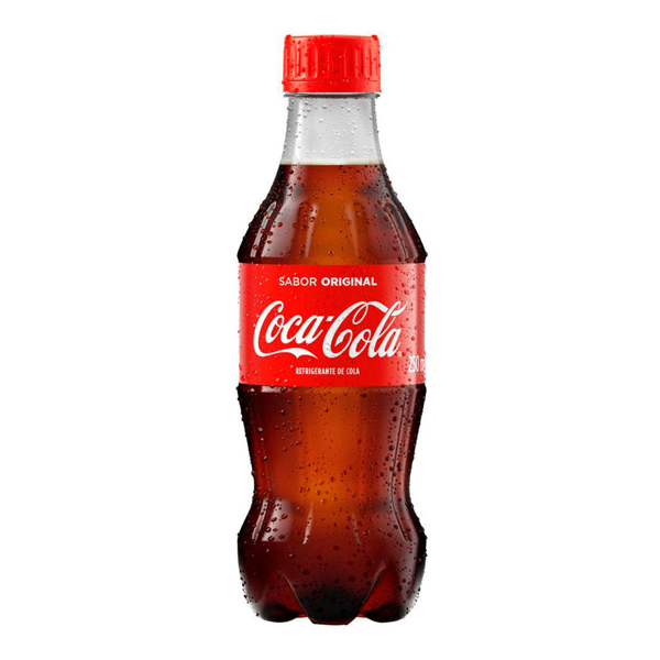 Refrigerantes: Coca-Cola Original Pet 200ml - Com sabor inconfundível e único, a Coca-Cola Original é o refrigerante mais tradicional e consumido no mundo inteiro!