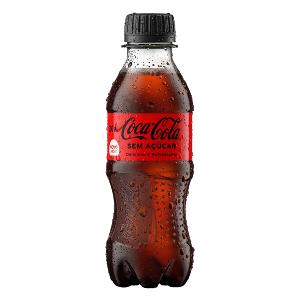 Refrigerante: Coca-Cola Original Zero Açúcar 200ml - Delicioso refrigerante gaseificado, é o ideal para você se refrescar em dias quentes!