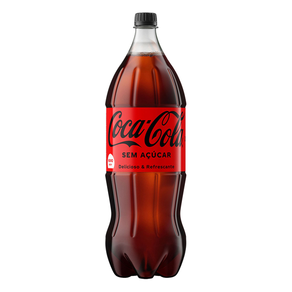 Refrigerantes: Coca-Cola Original Zero Açúcar Pet 2L - A Coca-Cola Sem Açúcar é um refrigerante que não contém calorias!
