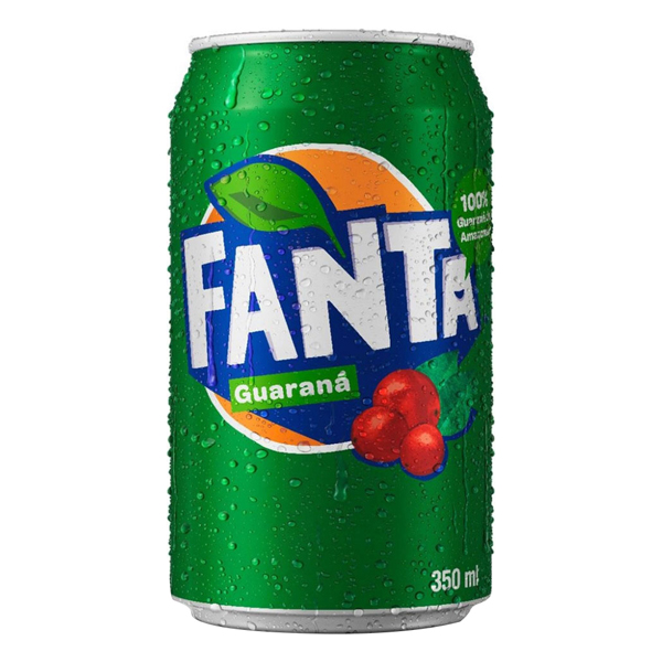 Refrigerante: Fanta Guaraná Lata 350ml - O adorado guaraná possui certificação de origem 100% Amazonas nesse refrigerante refrescante e saboroso, ideal para todos os momentos.