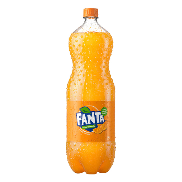 Refrigerantes: Fanta Laranja Pet 2L - Feita com suco de laranja de verdade, a Fanta é um clássico na mesa do brasileiro!