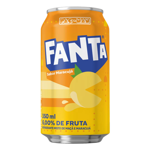Refrigerante: Fanta Maracujá Lata 350ml - Você não pode deixar de experimentar essa novidade que a Fanta acaba de relançar. O que tornou essa bebida, exótica e surpreendentemente radiante.
