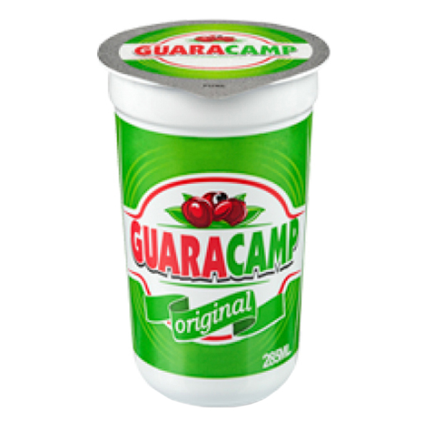Refrigerante: Guaracamp - MALA FECHADA - A bebida mais rais do rio feita para todos os cariocas, e tudo isso para garantir o seu guaracamp de sempre, todos os dias. E não é por acaso que temos o verde em nossa marca.