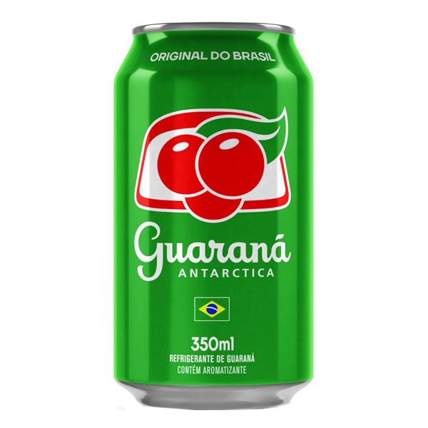 Refrigerante: Antarctica Guaraná Lata 350ml - O clássico dos clássicos, combina com tudo!