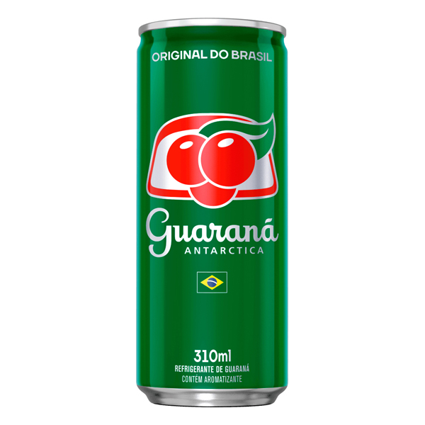 Refrigerante: Guaraná Antarctica Lata 310ml - O clássico dos clássicos, combina com tudo!