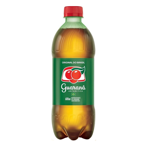 Refrigerante: Guaraná Antarctica Pet 600ml - O clássico dos clássicos, combina com tudo!