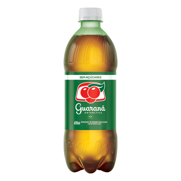 Refrigerantes: Guaraná Antarctica Zero Açúcar Pet 600ml)