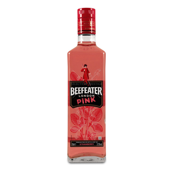 Gin: Gin Beefeater London Pink Strawberry 700ml - DINHEIRO