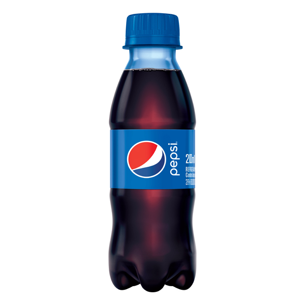 Refrigerantes: Pepsi Pet 200ml - Sabor conhecido e amado no mundo inteiro.