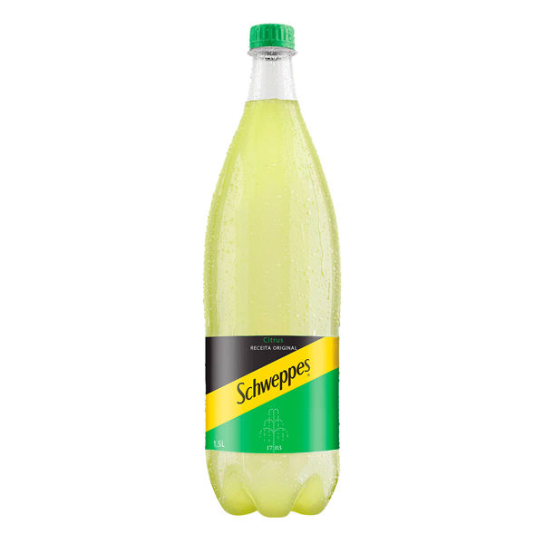 Refrigerante: Schweppes Pet 1,5L - Prove o verdadeiro sabor de Refrigerante Schweppes Citrus.