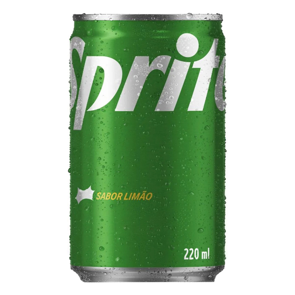 Refrigerantes Lata: Sprite Limão Lata 220ml - Sprite, experimente o sabor refrescante. Com sabor único é o refrigerante de limão mais vendido no mundo.