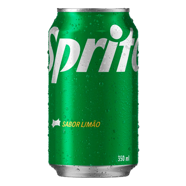 Refrigerantes: Sprite Limão Lata 350ml - Sprite, experimente o sabor refrescante. Com sabor único é o refrigerante de limão mais vendido no mundo.