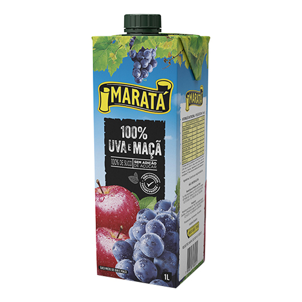 Suco: Maratá Uva 1L - O Suco Marata uva é um concentrado de suco de fruta que possui o sabor sem igual. É ideal para os dias quentes, pois é saboroso e leve. Além disso, tem um gostinho de quero mais, o que torna essa bebida ainda mais irresistível.