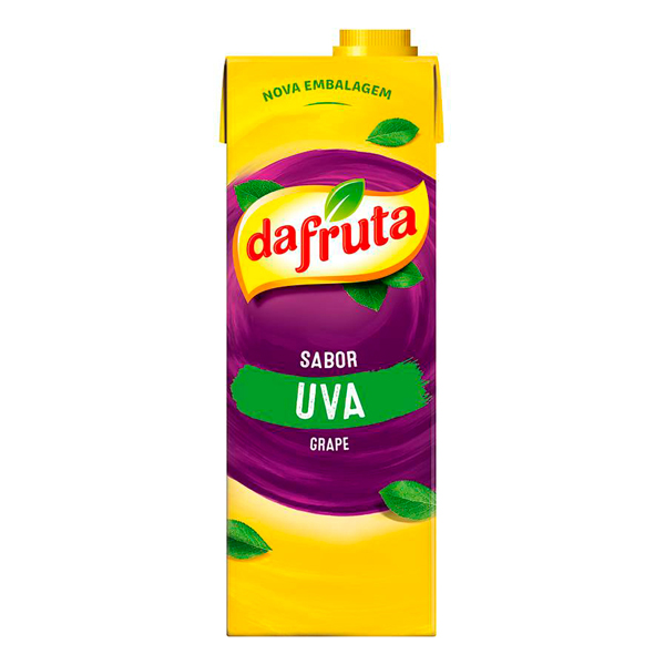 Suco: Suco Néctar Dafruta Uva 1L - É refrescante e saboroso. A escolha perfeita para o seu dia a dia! Uma linha desenvolvida com frutas selecionadas e com toda a qualidade Dafruta que você já conhece. Sem conservantes. Pronto para beber. Não contém glúten. Delicioso sabor de