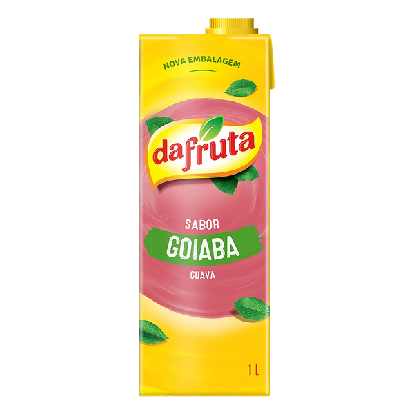 sucos e chás: Dafruta Goiaba 1L - suco