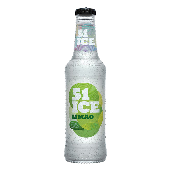 Drinks: Ice 51 Limão 275ml - 51 Ice é uma mistura dos melhores sabores do Brasil: cachaça e frutas. O resultado é uma bebida pronta para a balada. 51 ice é leve e refrescante.