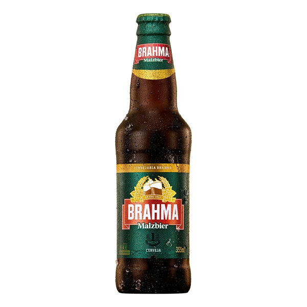 Cervejas: Brahma Malzbier Long Neck 355ml - Brahmosidade é a cremosidade que só a Brahma tem. Nada melhor que uma Brahmosa no limite do gelo. Aprecie com moderação.