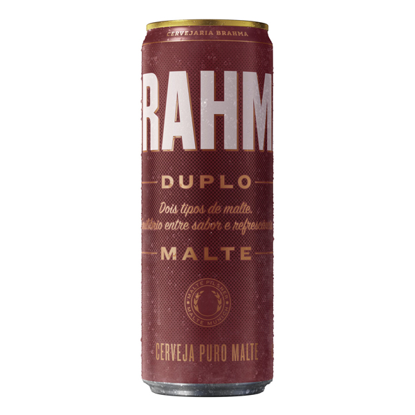 Cerveja: Brahma Duplo Malte Lata 350ml - Brahma Duplo Malte possui dois tipos de malte, uma combinação surpreendente entre a leveza do Malte Pilsen e o sabor do Malte Munich: equlíbrio perfeito entre sabor e refrescância.