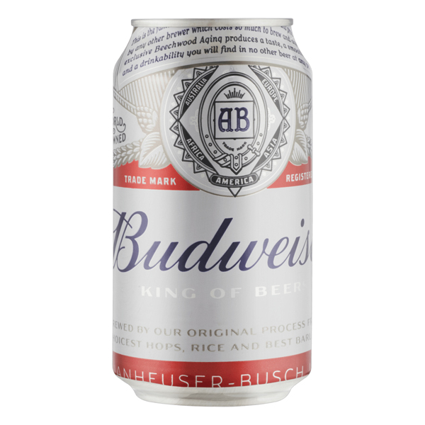 Cerveja: Budweiser Lata 350ml - A cerveja Budweiser é uma standard American lager de sabor leve, cor clara e aroma discreto. As lascas de beechwood, madeira especial utilizada no processo de fermentação e maturação da Budweiser, conferem um sabor equilibrado, marcante no
