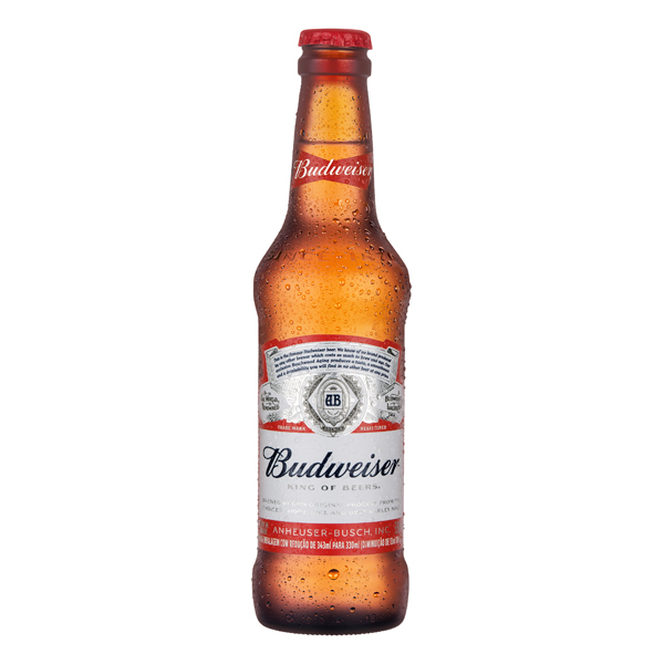 Cerveja: Budweiser Long Neck 330ml - A Cerveja Budweiser é feita a partir da mistura de seus ingredientes naturais, que após passar por processos de purificação está pronta para ser gelada e consumida