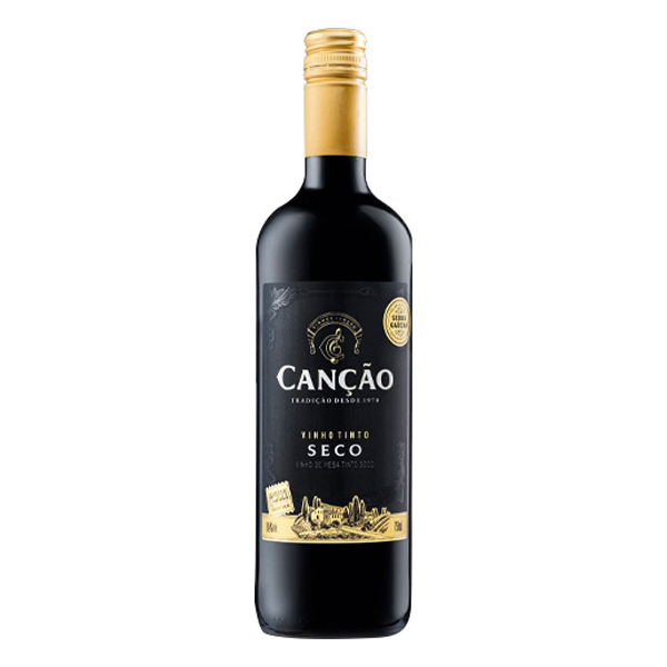 Vinhos (Garrafa de Vidro): Vinho Nacional Canção Tinto Seco 750ml - Para você que cansou de chegar em casa e beber sempre as mesmas bebidas e está procurando um rótulo novo, a melhor opção do mercado é, sem dúvidas, o Vinho Canção.