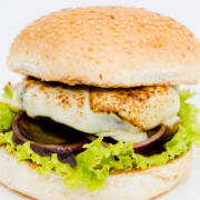 Hambúrguer: 01-Classic Burguer - Hambúrguer Grande (Ingredientes: Cebola, Hambúrguer Artesanal, Molho Barbecue, Molho Supremo, Mozarela, Pão, Tomate)