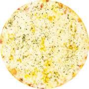 Tradicionais: Alho e Óleo - Pizza Grande (Ingredientes: Alho, Azeite de Oliva, Molho, Mussarela, Orégano)