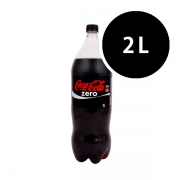 Refrigerantes: Coca Cola Zero 2L)