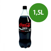Refrigerantes: Coca-Cola Zero 1,5L - Refrigerante Cola