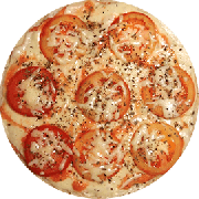 Tradicionais: Napolitana - Pizza Grande (Ingredientes: Cebola, Molho, Tomate, Orégano)