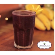 Sobremesas: Rambo c/ whey protein - Sobremesas (Ingredientes: Açaí, leite, frutas, amendoim, guaraná em pó, catuaba, marapuama e xarope de guaraná)