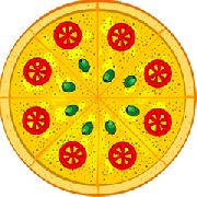 Doces: DIVERSÃO CHOCOMISTO - Pizza Grande (Ingredientes: Chocolate, Chocolate Branco, Confeito de Chocolate)