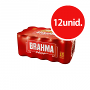 Cervejas: Caixa Brahma 350ml C/ 12 Unidades - Cerveja