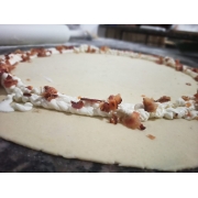 BORDAS ESPECIAIS: CREME CHEESE C/ BACON - CREME CHEESE C/ BACON