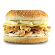 Lanches: Filé de Frango Com Salada Cód-7041 - Lanche (Ingredientes: Alface, Filé de Frango, Pão Francês, Tomate)