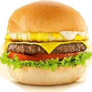 Lanches: X-Egg Salada Cód- 7060 - Lanche (Ingredientes: Alface, Hambúrguer de Carne Bovina, Ovo, Pão de Hambúrguer, Queijo, Tomate)