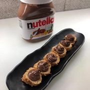 Hot Roll: 1 - HOTNANA - banana empanada e frita + nutella
