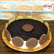 Tortas Doces Grandes: Torta Holandesa Cód-2163 - Torta Holandesa tradicional, possui 850gr e Serve aproximadamente 8 pessoas.*** Produto Congelado ***
