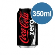 Refrigerante: Coca-Cola Zero Lata 350ml - Refrigerante Cola