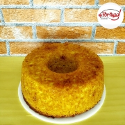 Bolos Caseiros: Bolo Caseiro Abacaxi Cód-1119 - Bolo Caseiro (Ingredientes: Delicioso bolo caseiro sabor abacaxi a unidade)