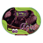 Açai: Açai 01 Litro Pote - Açaí e Cremes (Ingredientes: Açaí 1 Litro)