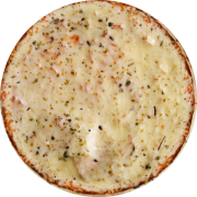 Tradicionais: Mussarela - Pizza Família (Ingredientes: Molho, Mussarela, Orégano)