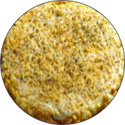 Tradicionais: 023.Milho Verde C/ Mussarela - Pizza Brotinho (Ingredientes: Milho Verde, Mussarela)