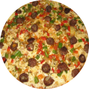 À Moda da Casa: 050A.Gaúcha Especial C/ Catupiry - Pizza Brotinho (Ingredientes: Alho Poró Refogado, Catupiry, Cebola, Ovos, Picanha)