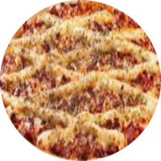 À Moda da Casa: 052.Nordestina - Pizza Brotinho (Ingredientes: Carne Seca Temperada à Moda da Casa, Mussarela, Pimenta)