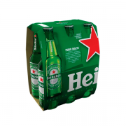 Cervejas Long Neck: Heineken Long Neck 330ml - 6und - Cervejas