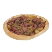 Esfihas Salgadas: Esfiha de Calabresa - Calabresa Picada em Cubos Com Tomate e Orégano