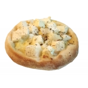 Esfihas Salgadas: Esfiha palmito - Queijo Minas, Mussarela, Palmito e Orégano